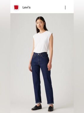 Levi's Dark Indigo Straight Leg Jeans